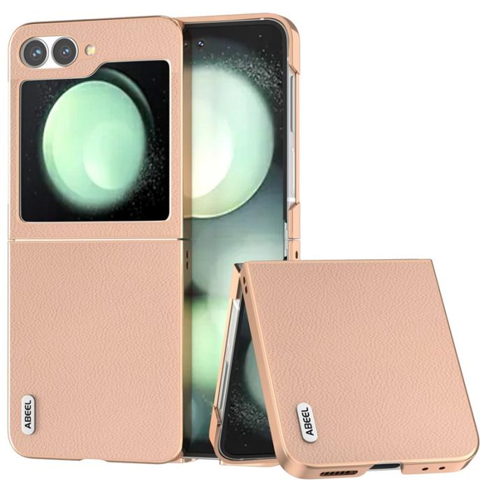 ABEEL - ABEEL Mobilskal till Galaxy Z Flip7 FE / Z Flip6 5G Horizon Rosa