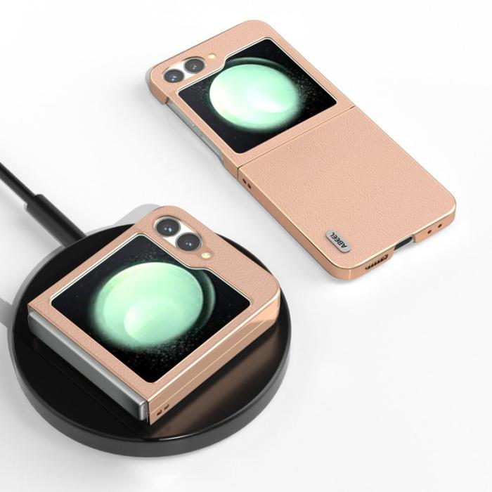 ABEEL - ABEEL Mobilskal till Galaxy Z Flip7 FE / Z Flip6 5G Horizon Rosa