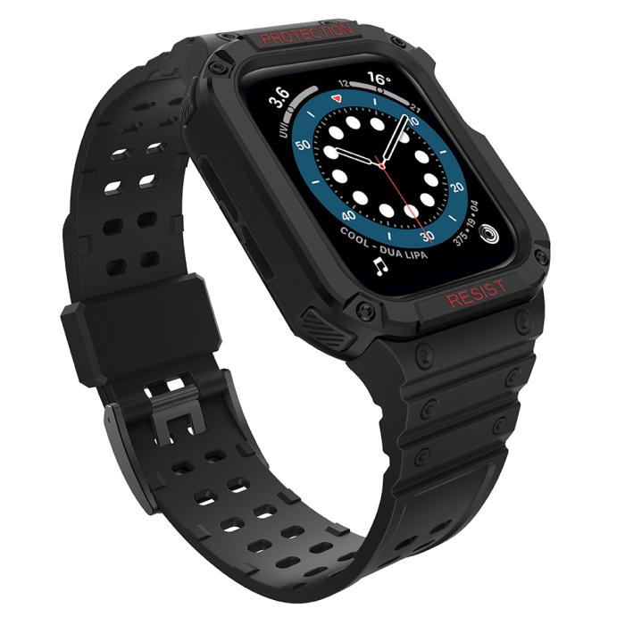 OEM - Armband kompatibelt med Apple Watch 4/5/6/7/SE (40/41/38mm) Svart