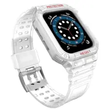 OEM - Armband kompatibelt med Apple Watch 4/5/6/7/SE (42/44/45mm) Vit