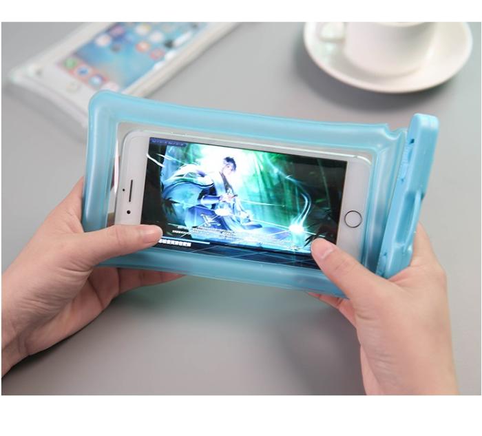 OEM - Flytande Vattentätt universalt mobilfodral - Vit