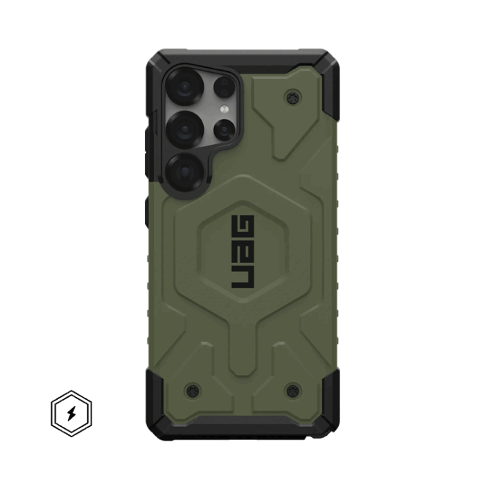 UAG - UAG Galaxy S25 Ultra Mobilskal MagSafe Pathfinder Magnet - Olive