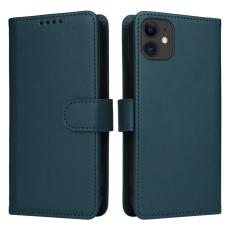 BETOPNICE - BETOPNICE iPhone 11 Pl&aring;nboksfodral Magnetiskt Detachable Konstl&auml;der - Bl&aring;