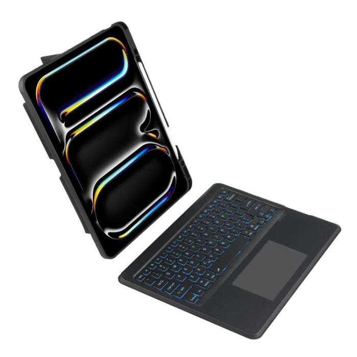 Tech-Protect - Tech-Protect iPad Pro 13 (2024) Fodral + Engelskt Tangentbord