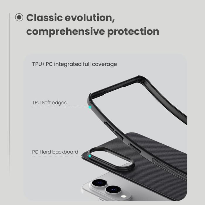 Nillkin - NILLKIN Frosted Shield Pro Mobilskal till Samsung Galaxy S25 Edge Grön