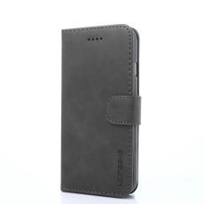 LC.imeeke - LC.IMEEKE iPhone SE (2020)/SE (2022)/8/7 Pl&aring;nboksfodral Konstl&auml;der - Gr&aring;