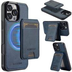 LC.imeeke - LC.IMEEKE L3 iPhone 16 Pro Fodral KonstL&auml;der - Bl&aring;