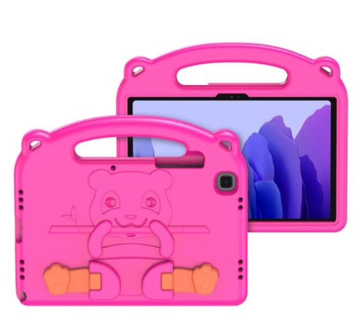 UTGATT1 - Dux Ducis Galaxy Tab A8 10.5 (2021) Skal Cartoon Panda EVA - Rosa