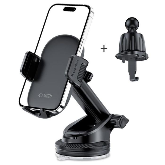 Tech-Protect - Tech-Protect Mobilhållare Instrumentbräda Universal V7 - Svart