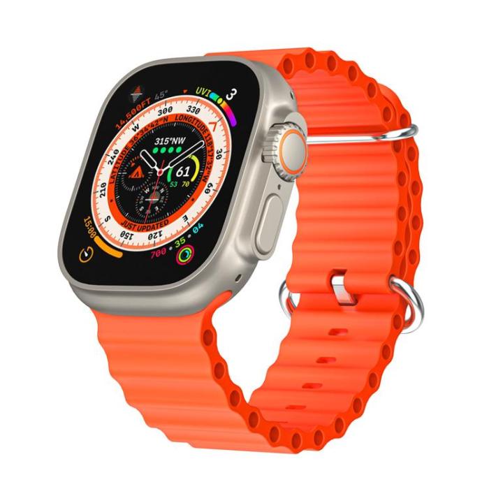 OEM - Apple Watch 4/5/6/7/8/SE Band (38/40/41mm) Ocean - Orange