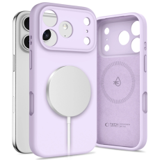 Tech-Protect - Tech-Protect iPhone 17 Pro Mobilskal Magsafe Silikon - Mauve