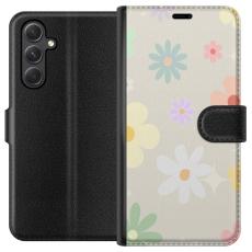 iSecrets - Plånboksfodral till Samsung Galaxy A05s med fejdande blommor