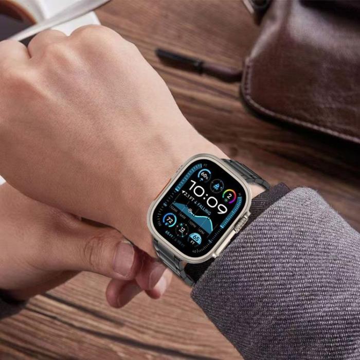 Tech-Protect - Tech-Protect Apple Watch (44/45/46/49mm) Armband Stainless Classic - Titanium