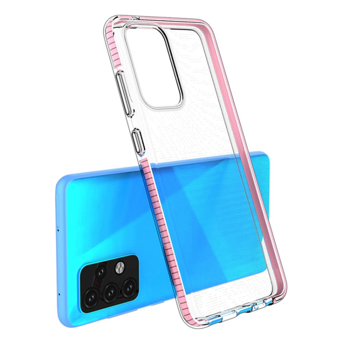 OEM - Galaxy A52s 5G/A52 5G/A52 4G Mobilskal Spring Gel - Mörkblå