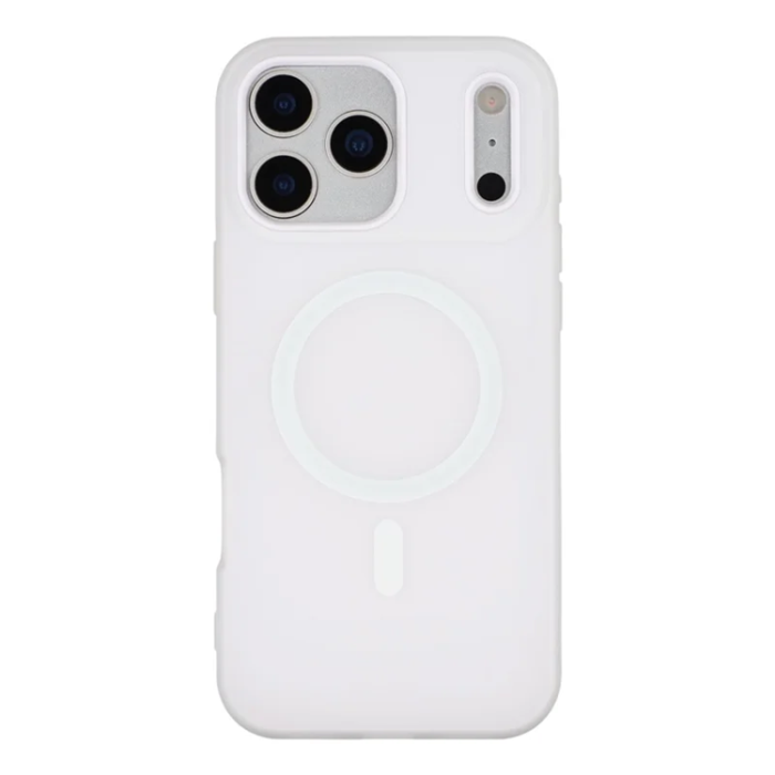 A-One Brand - iPhone 17 Pro Mobilskal Magsafe Frosted - Vit