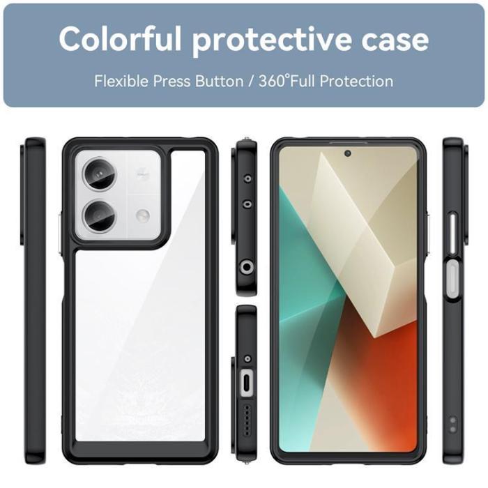 OEM - Xiaomi Redmi Note 13 5G Mobilskal Outer Space - Svart