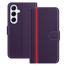 A-One Brand - Galaxy A17/A26 Plånboksfodral Färg Splicing Läder - Lila