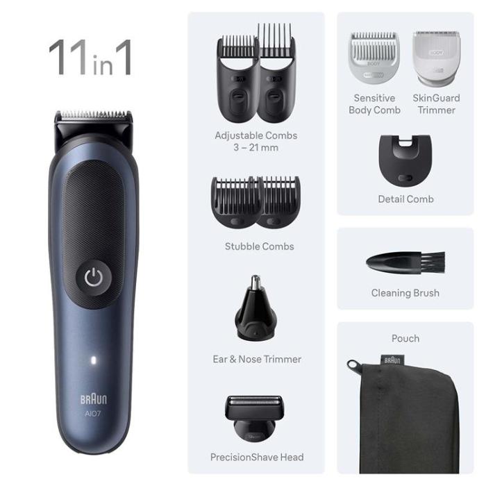 Braun - Braun All-in-One Series 7 11in1 Grooming Kit Styler 7540