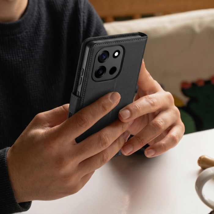 Tech-Protect - Tech-Protect Plånboksfodral För OnePlus Nord 6 - Svart