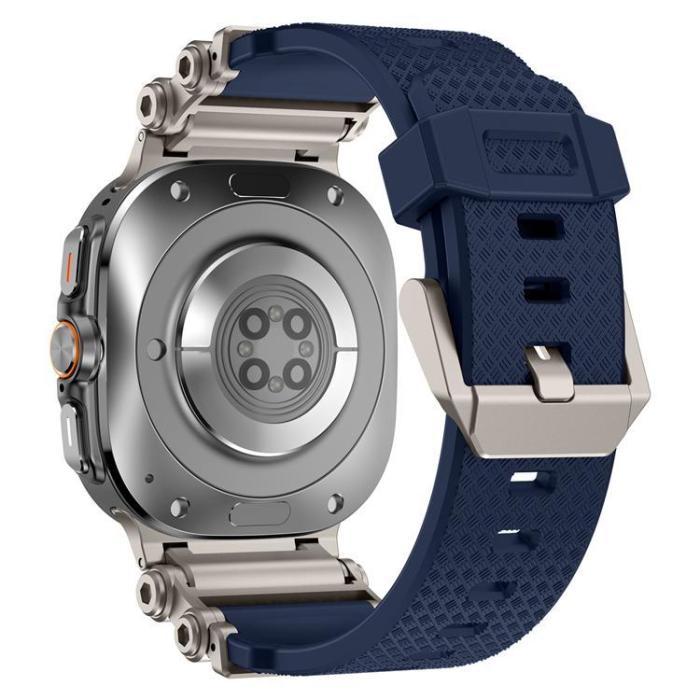 Boom of Sweden - Galaxy Watch Ultra (47mm) Armband Rotation Axis Silikon - Blå