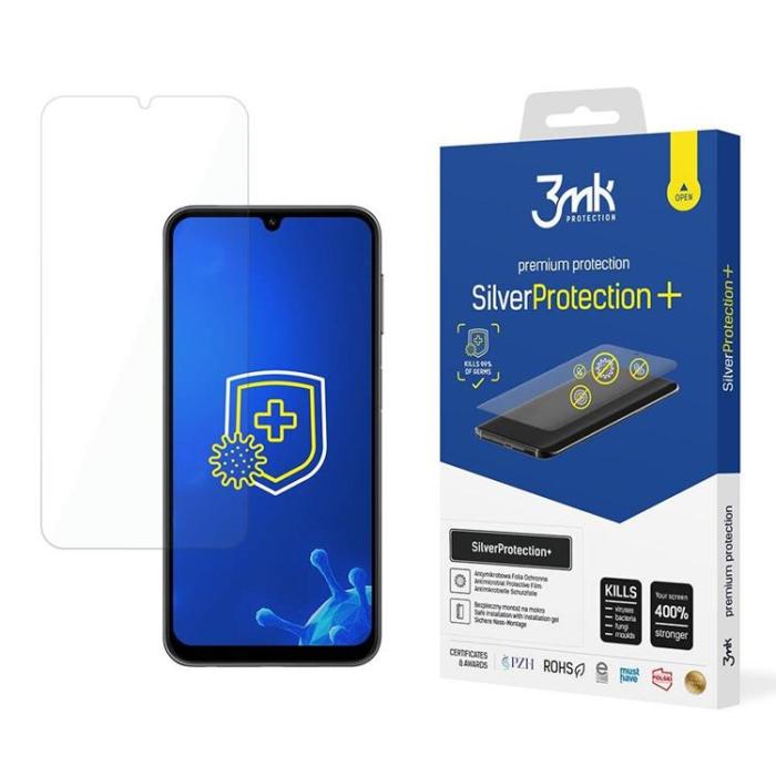 3MK - 3MK Galaxy A25 5G Plus Plastfilm skärmskydd Silver Protection+