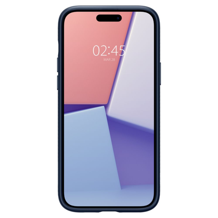 Spigen - Spigen iPhone 15 Plus Mobilskal Liquid Air - Marinblå