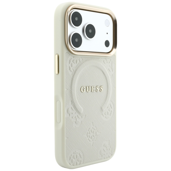 Guess - Guess Mobilskal För iPhone 18 Pro Max/17 Pro Max Magsafe Saffiano