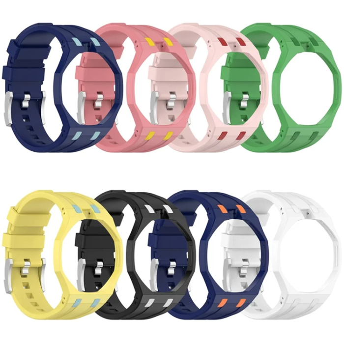 A-One Brand - Swatch Royal Pop Silikonarmband - Vit