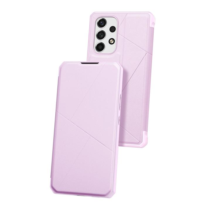 Dux Ducis - Dux Ducis Galaxy A73 Plånboksfodral Skin X Holster - Rosa