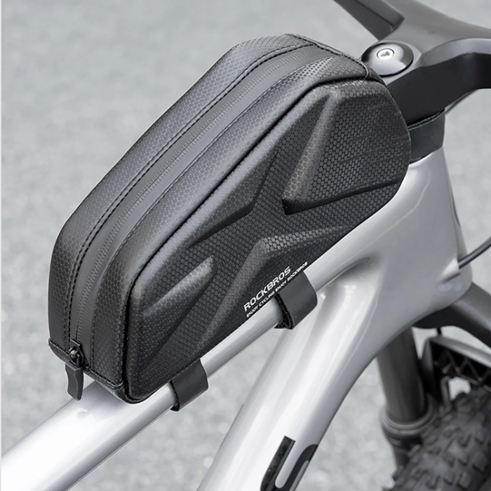 Rockbros - Rockbros Styv Cykelväska för Ram eller Topprör 1.4L - Svart