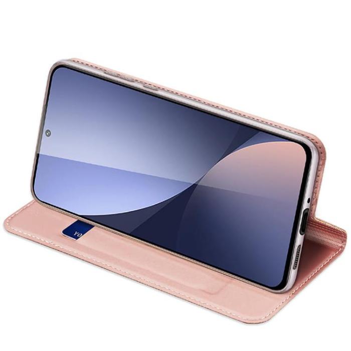 Dux Ducis - Dux Ducis Xiaomi Poco M6 Pro Plånboksfodral Skin Pro - Rosa