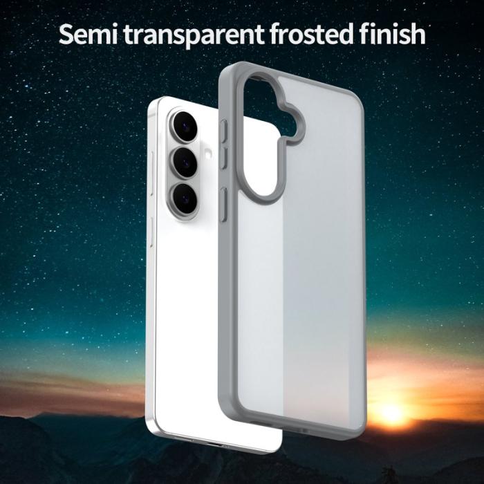 OEM - Samsung Galaxy S26 Skal Touch Matte Anti Drop TPU - Silver
