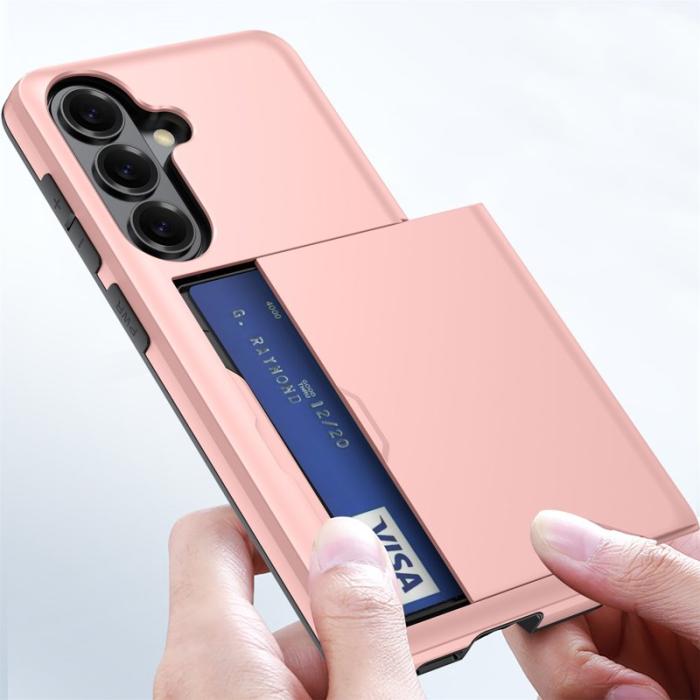 OEM - Mobilskal till Samsung Galaxy S26 Plus Plast Bakcover med Kortfack - Grön