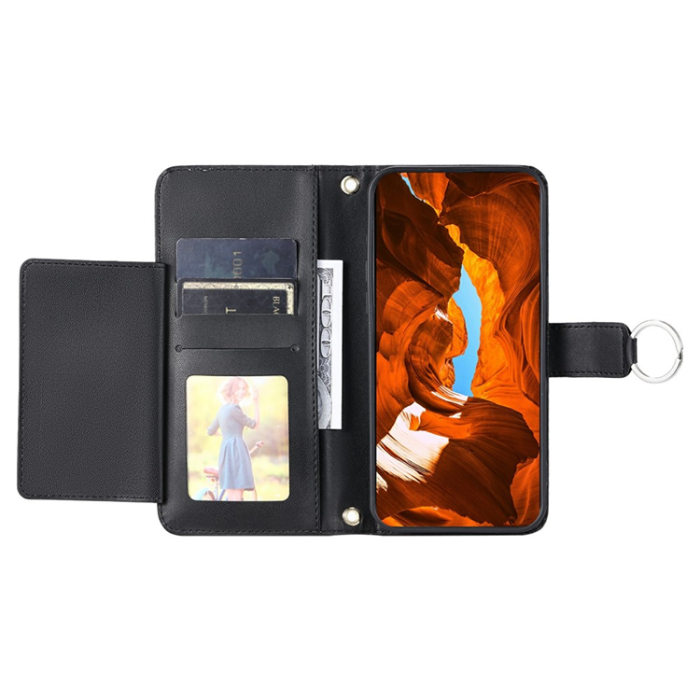 OEM - Plånboksfodral till Galaxy A37 5G Läder med Stativ och axelrem