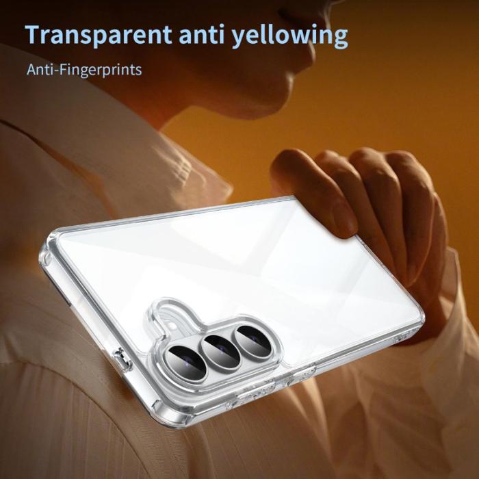 OEM - Mobilskal till Samsung Galaxy S26/S26 Pro TPU + Akryl Anti-Gulning - Transparent