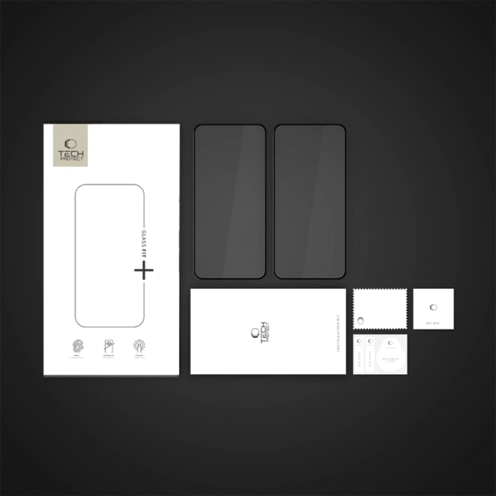 Tech-Protect - [2-Pack] Nothing Phone 3a/3a Pro Härdat Glas Skärmskydd Fit Plus