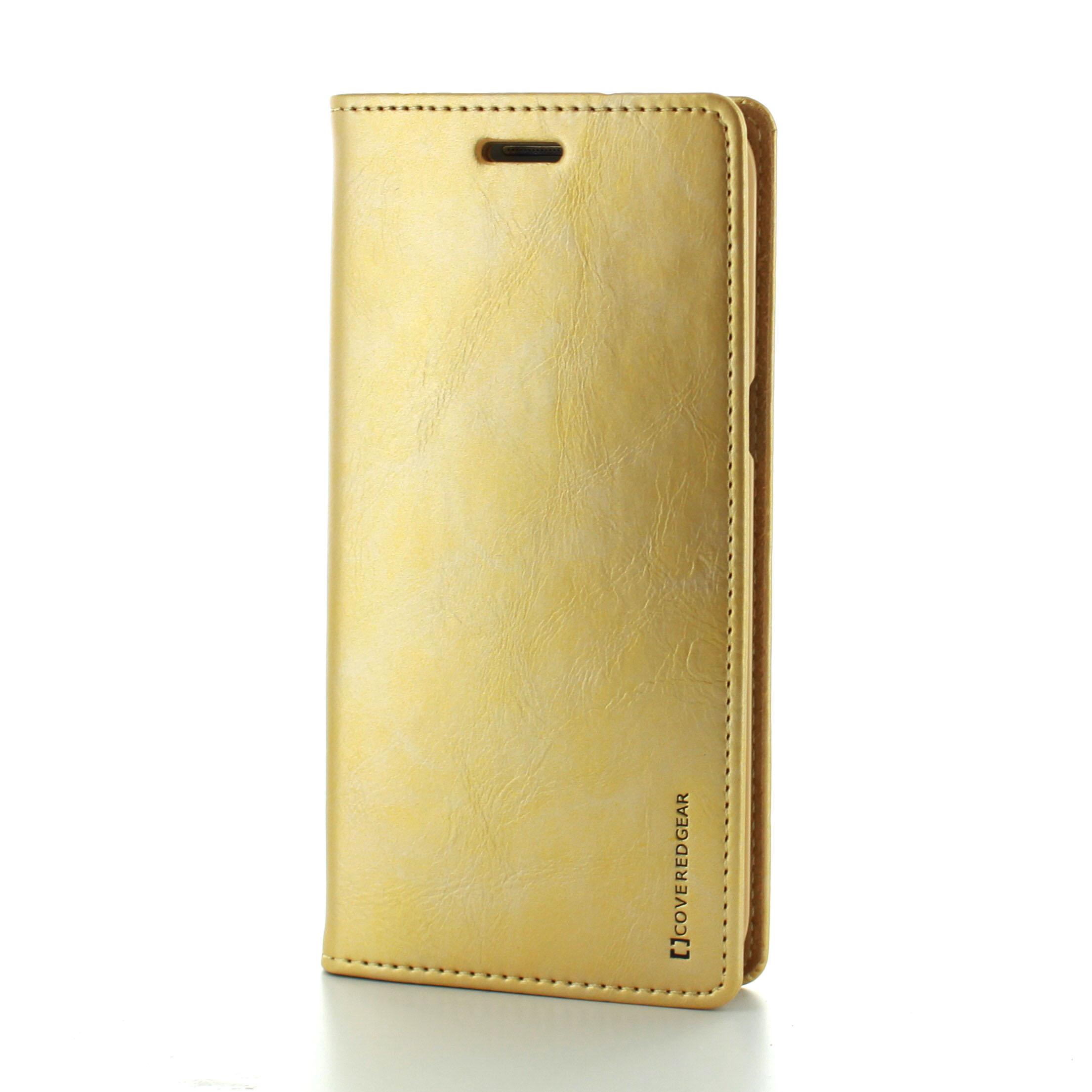 CoveredGear Discover Wallet till Samsung Galaxy S6 Edge+ (Guld) | 2353 | AlltMobil
