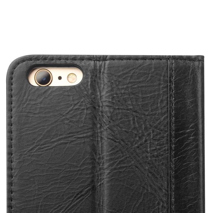 UTGATT - CoveredGear Boston Wallet i äkta läder till iPhone 6/6S - Svart