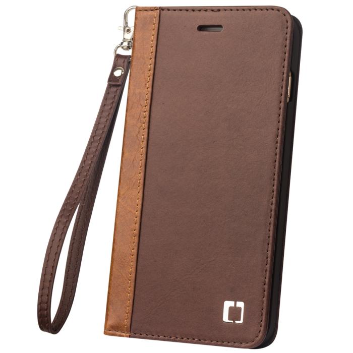 CoveredGear - CoveredGear Boston Wallet i äkta läder till iPhone 6(S) Plus - Brun