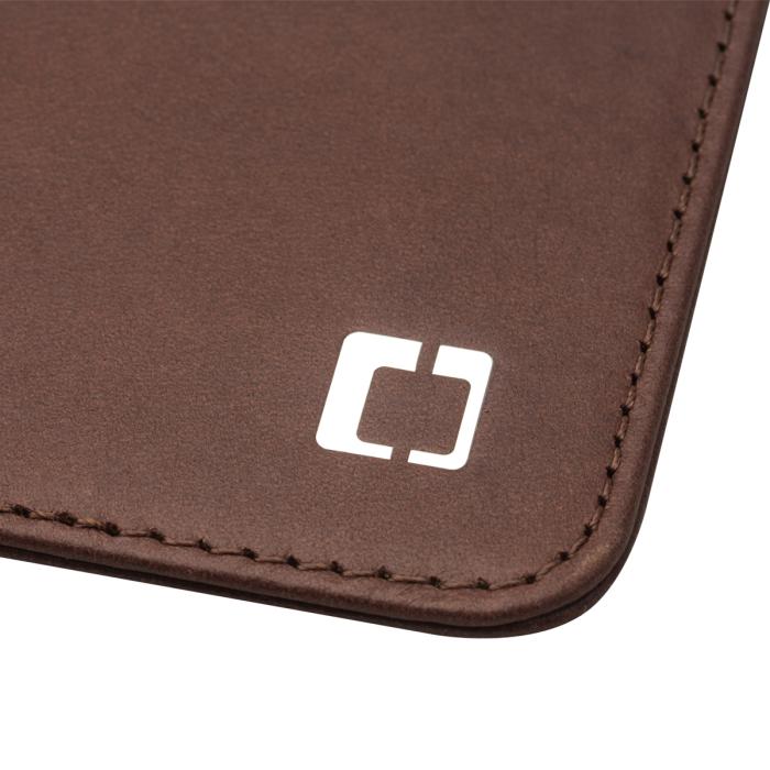 CoveredGear - CoveredGear Boston Wallet i äkta läder till iPhone 6(S) Plus - Brun
