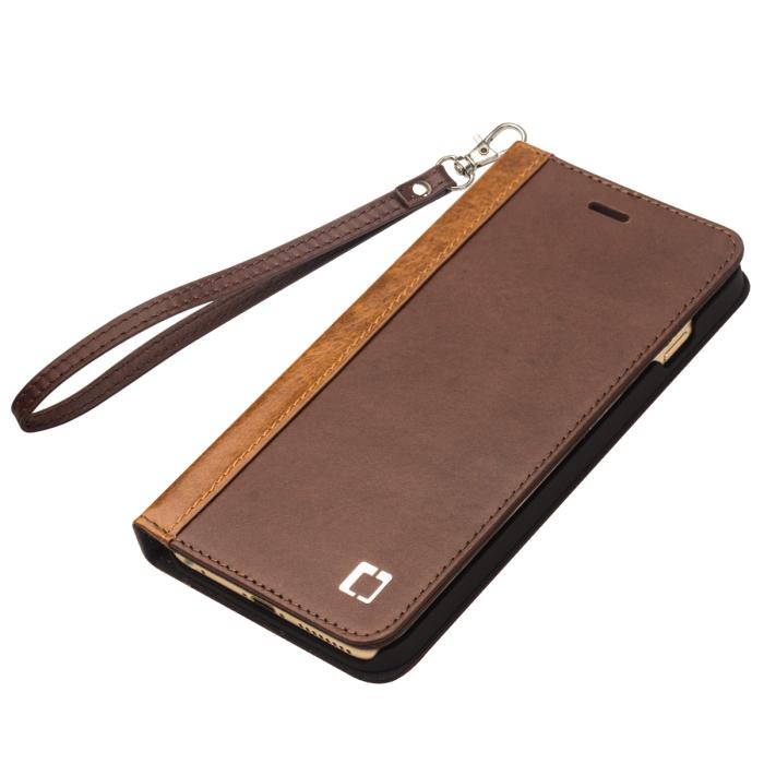 CoveredGear - CoveredGear Boston Wallet i äkta läder till iPhone 6(S) Plus - Brun