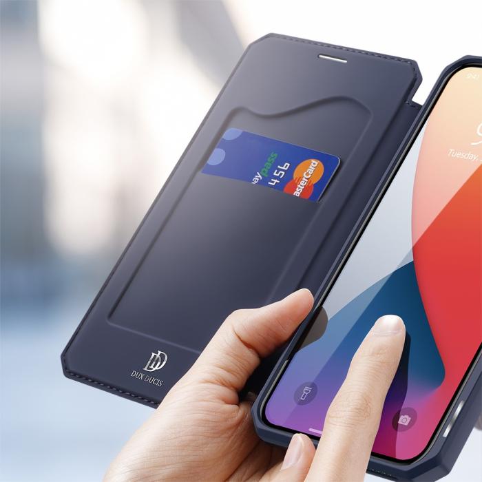 Dux Ducis - Dux Ducis Plånboksfodral iPhone 12 & 12 Pro - Blå