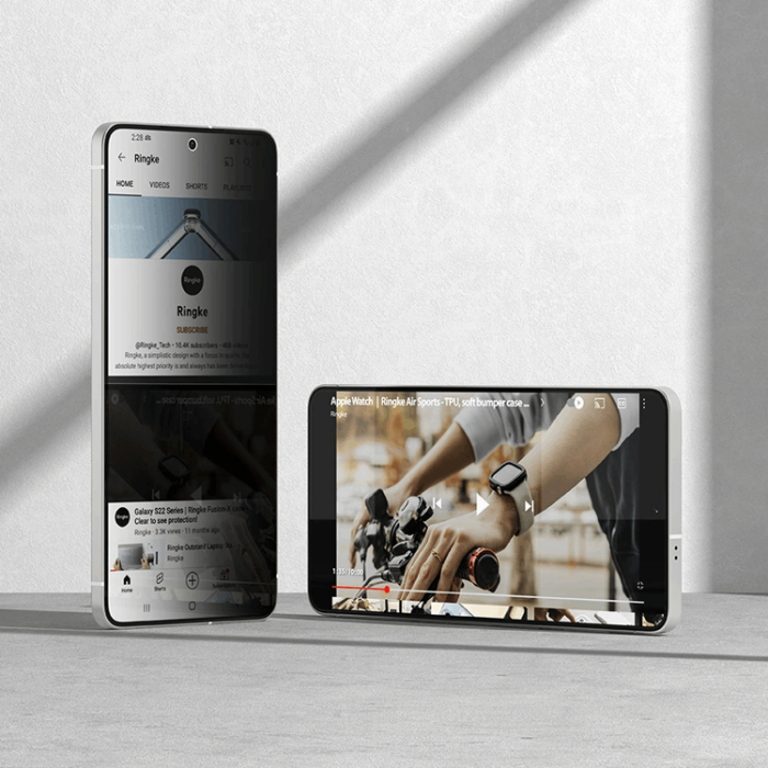 Ringke - [2-Pack] Ringke Galaxy S25 Edge Härdat Glas Skärmskydd Easy Slide