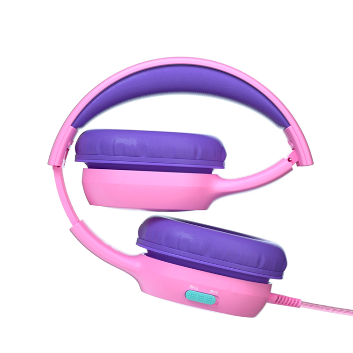 Tronsmart - Tronsmart Over-Ear Hörlurar Trådbundna till Barn Safe KH01 - Rosa