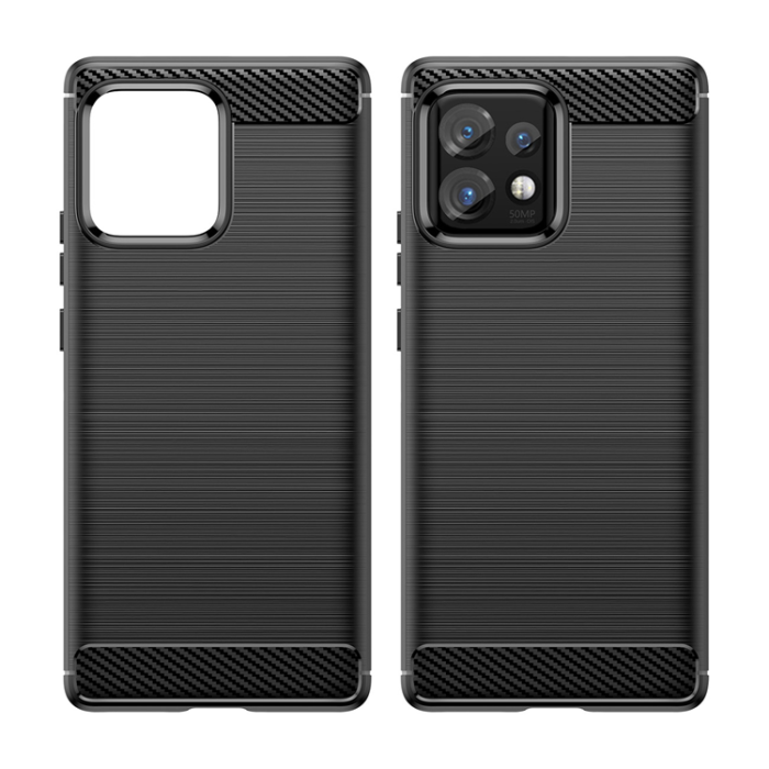 OEM - Motorola Edge Plus (2023)/Moto X40/X40 Pro Mobilskal Carbon