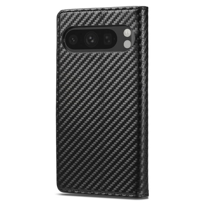 LC.imeeke - Lc.imeeke Google Pixel 10 Pro XL Plånboksfodral Carbon Fiber