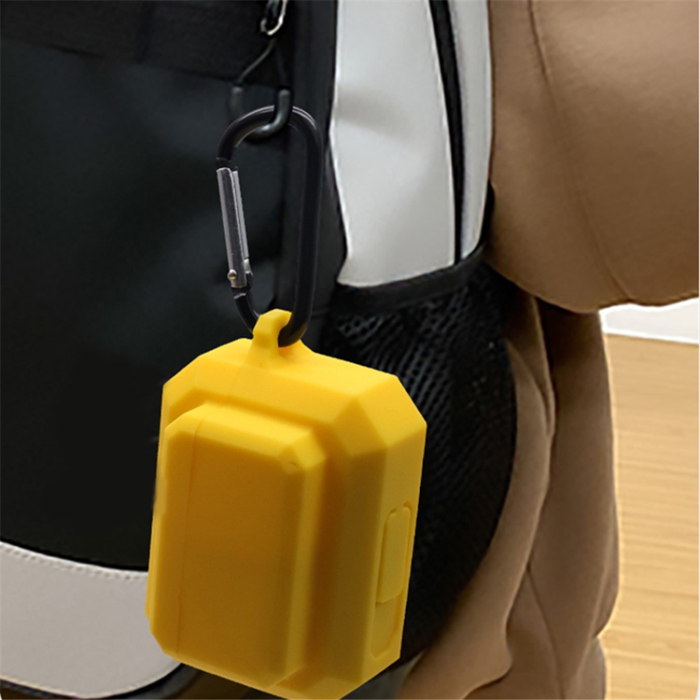 A-One Brand - AirPods Pro Skal Silikon 3-in-1 - Lysande rosa