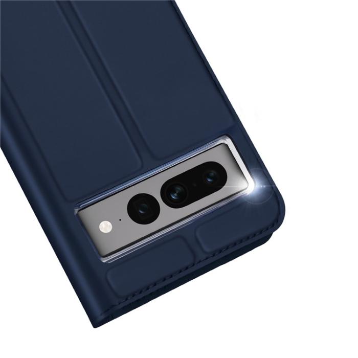 Dux Ducis - Dux Ducis Google Pixel 7 Pro Plånboksfodral Skin Series Series - Blå