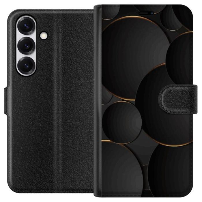 iSecrets - Plånboksfodral till Samsung Galaxy S25 med Lyxig Cirklar