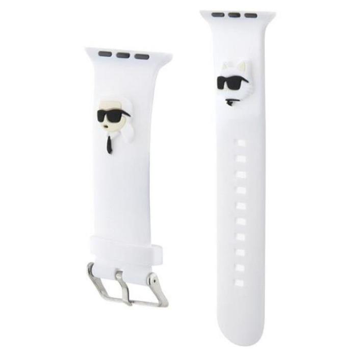 KARL LAGERFELD - Karl Lagerfeld Apple Watch (38/40/41mm) Band 3D Rubber Karl&Choupette
